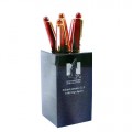 Black Marble Pen Holder