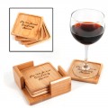 Maple Coaster Set