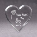 Acrylic Heart Keepsake