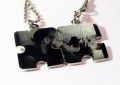 Puzzle Piece Pendant Set