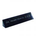 Black Marble Name Bar